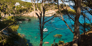 Having a look to Cala Senià at Palamós