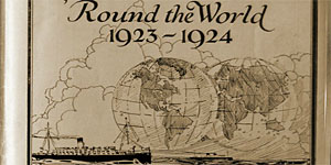 Second Around the World Cruise (1923) and Blasco Ibañez