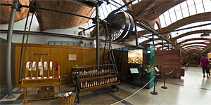 Inside Aymerich mill