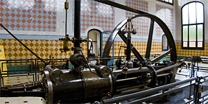 Steam engine of Aymerich mill