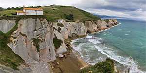 Playa de Itzurun en Zumaia