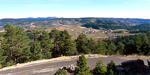 A view of Griegos village