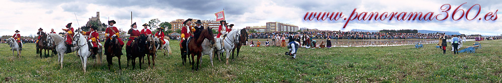 Recreación histórica de la batalla de Almansa